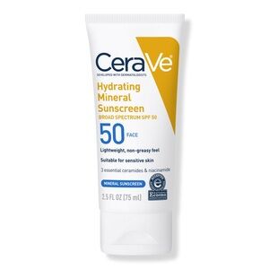 Cera Ve Hydrating Mineral Sunscreen SPF 50
